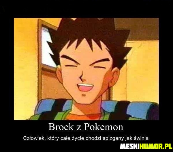 Brock z Pokemon Obrazki   