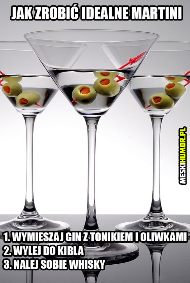 Jak zrobić idealne Martini? Obrazki   