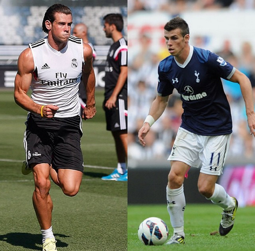 Transformacja Garetha Bale'a Obrazki   