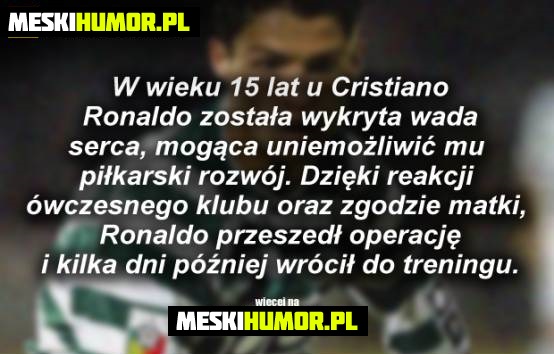 Ronaldo i jego wada Obrazki   