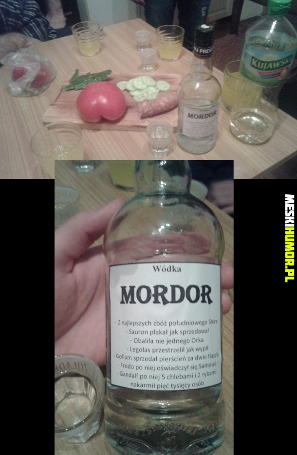 Wódka Mordor Obrazki   