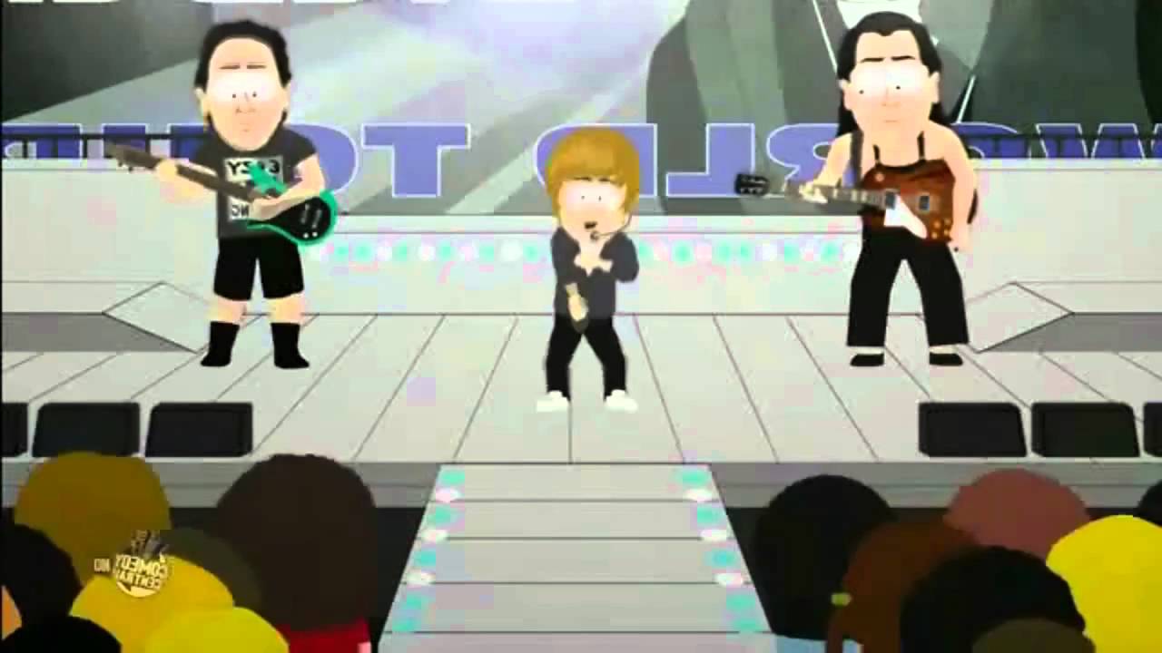 Parodia Justina Biebera w South Park Video   