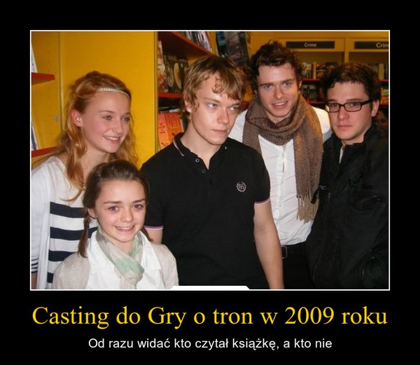 Casting do Gry o tron w 2009 roku Obrazki   