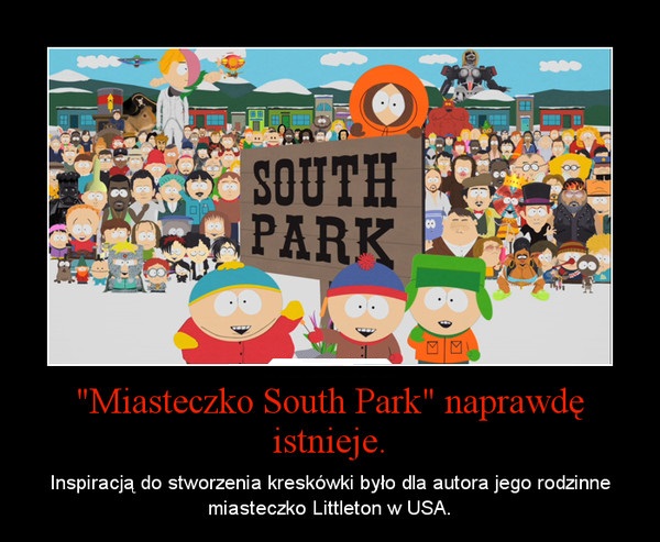 Inspiracją do stworzenia South Park było... Obrazki   