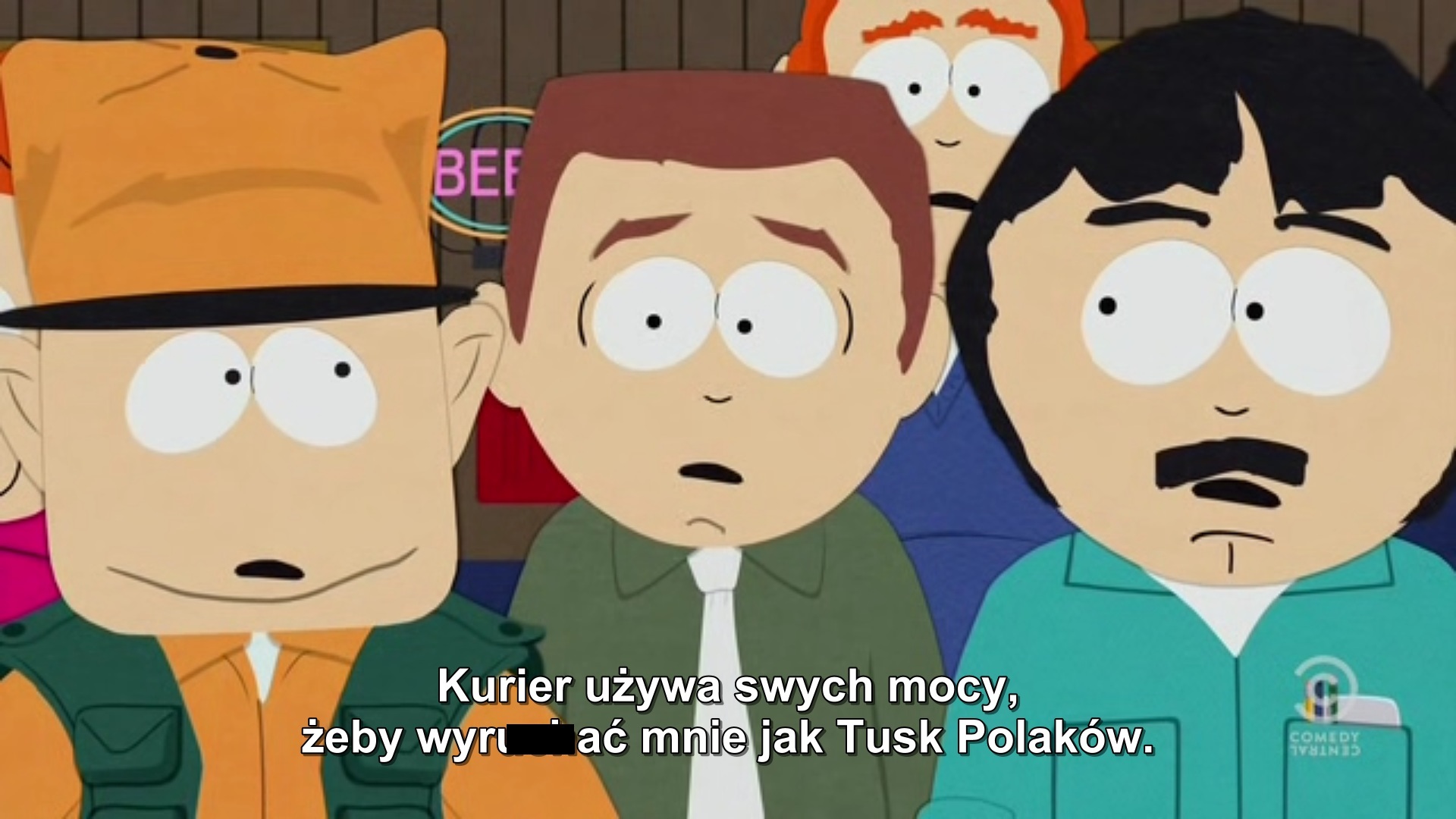 Nawet w South Park wiedzą o Tusku xD Obrazki   