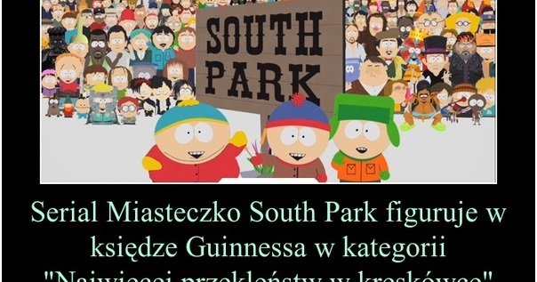 South Park figuruje w księdze Guinnessa
