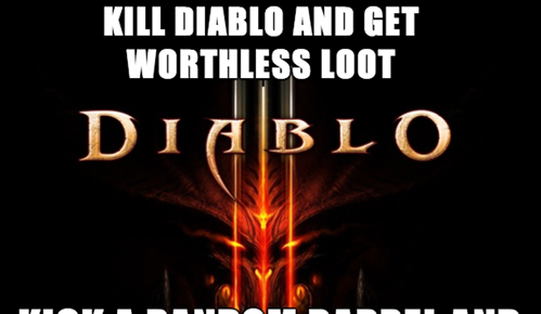 Kill diablo and get worthless loot... Obrazki   