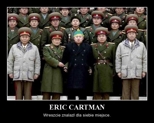 Eric Cartman - wreszcie znalazł dla siebie miejsce Obrazki   