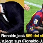 Niesamowita więź między Ronaldo, Messim i ich synami Obrazki Sport   
