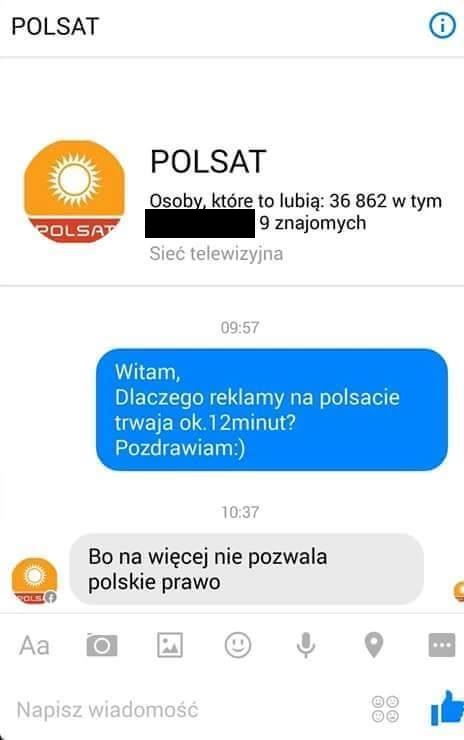 Śmieszki z Polsatu tłumaczą dlaczego reklamy u nich trwają tak długo Obrazki   