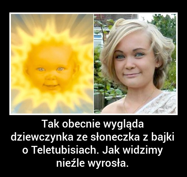'Słoneczko' z Teletubisiów ładnie wyrosło ;D Obrazki   