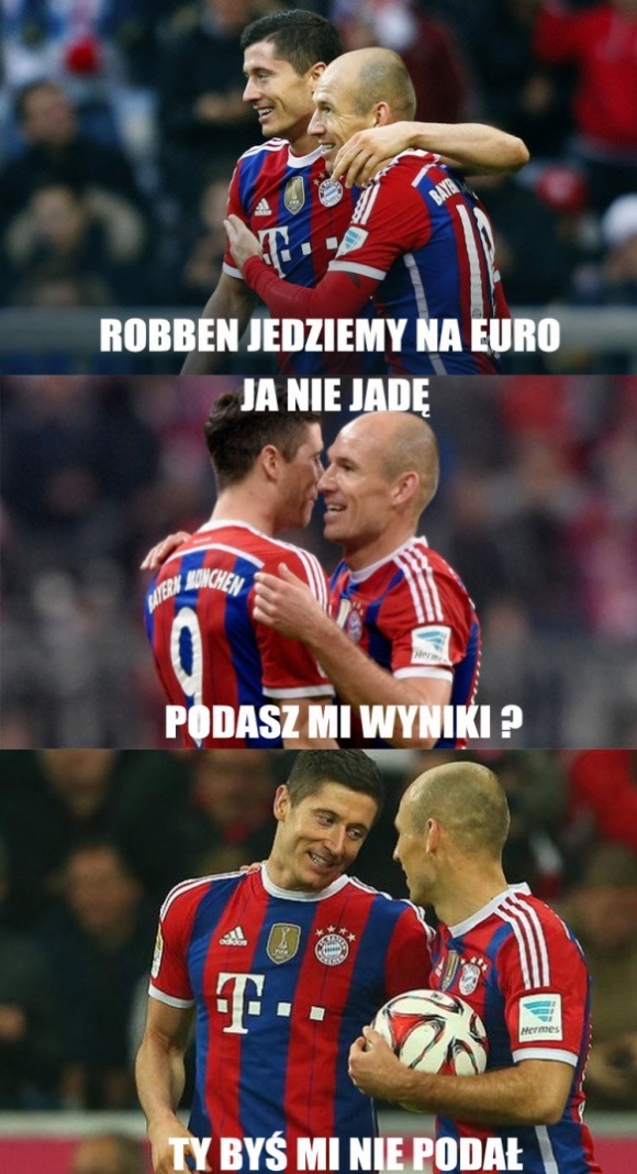 Lewandowski po mistrzowsku ripostuje Robbena Sport   