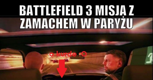 W Battlefield 3 była misja z zamachem w Paryżu... Zobacz datę... Obrazki   