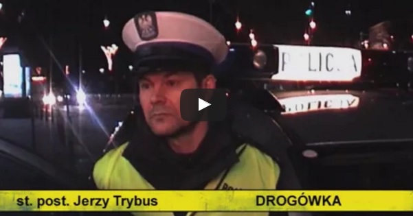 Policjant rozwalił system! Rzeczowa wypowiedź o pijanych kierowcach xD Video   