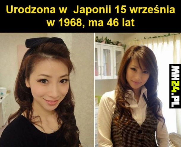 Ta Japonka ma 46 lat a wygląda jakby miała 16 Obrazki   