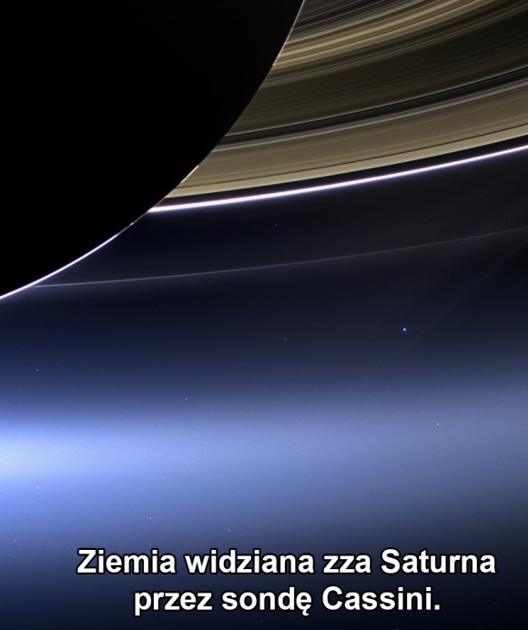 Ziemia widziana zza Saturna Obrazki   
