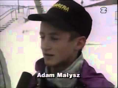 Rozmowa z Adamem Małyszem z 1994 roku! Musisz ją zobaczyć! Sport   