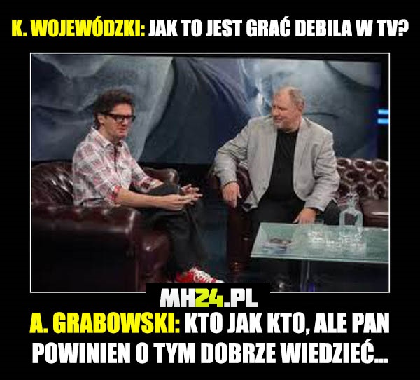 Andrzej Grabowski po mistrzowsku gasi Wojewódzkiego Obrazki   