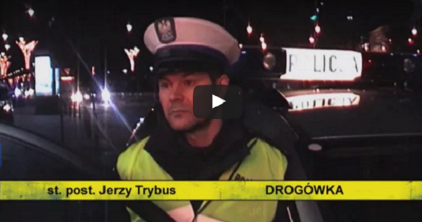 Rzeczowa wypowiedź policjanta o pijanych kierowcach xD Rozwalił system! xD Video   