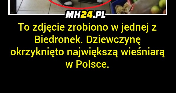 To chyba największa wieśniara w Polsce.. Obrazki   