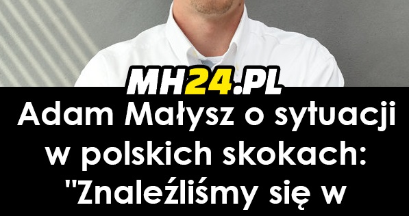 Adam Małysz o sytuacji w polskich skokach Obrazki   
