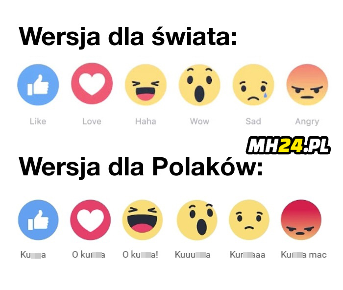 Emotki wersja polska Obrazki   