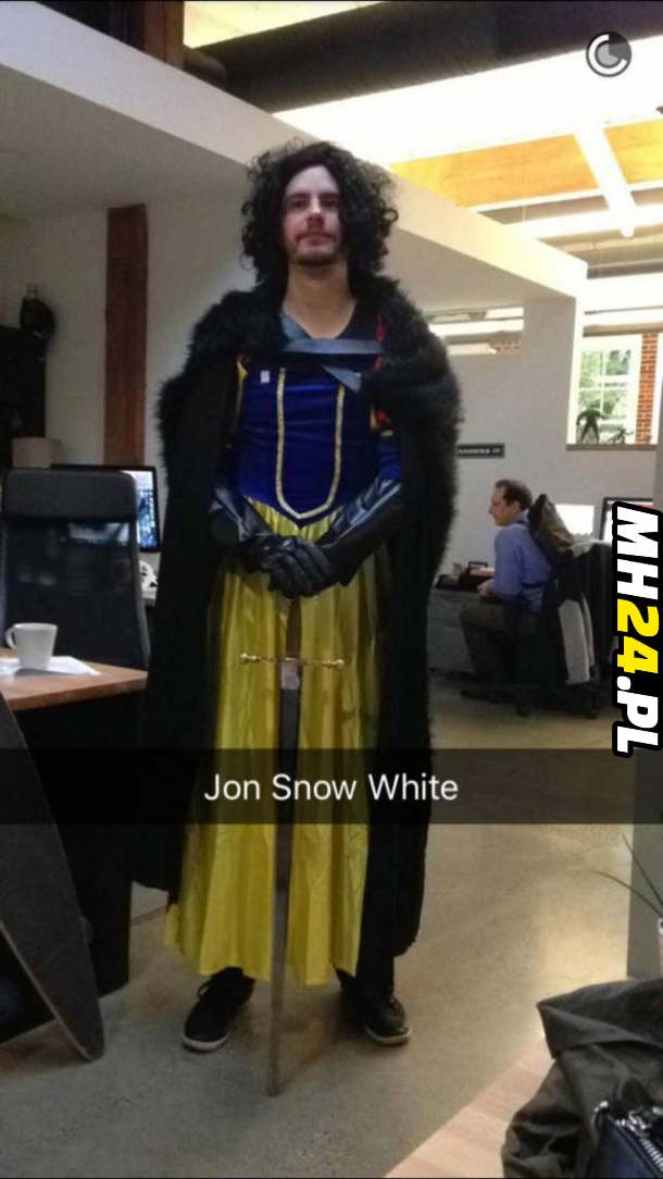 Jon Snow White Obrazki   