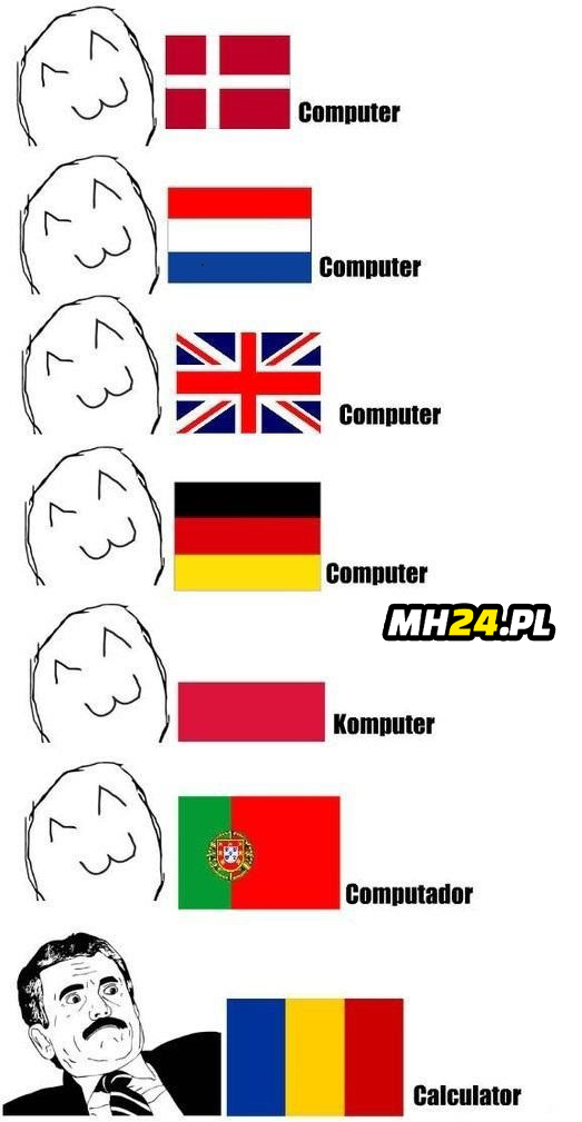 Nazwa komputer w różnych krajach. Rumunia rozwala Obrazki   