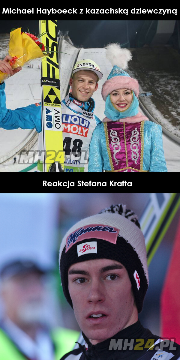 Reakcja Stefana Krafta na zdjęcie Michaela Hayboecka z kazachską dziewczyną Sport   