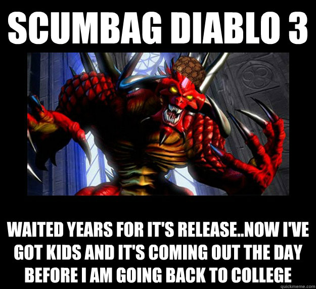 Scumbag Diablo 3 Obrazki   