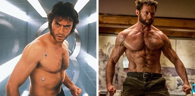 Tak przez 13 lat zmienił się Wolverine Obrazki   