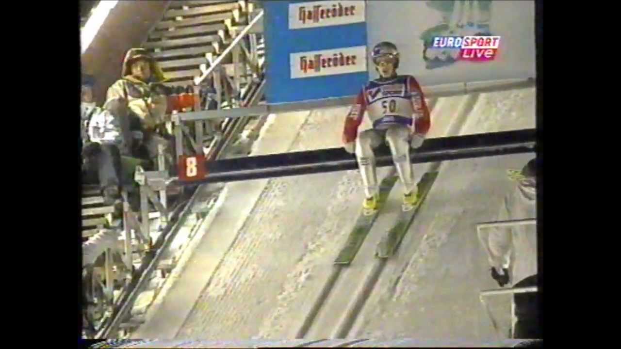 Adam Małysz wicemistrzem świata na dużej skoczni - Lahti 2001 Sport Video   