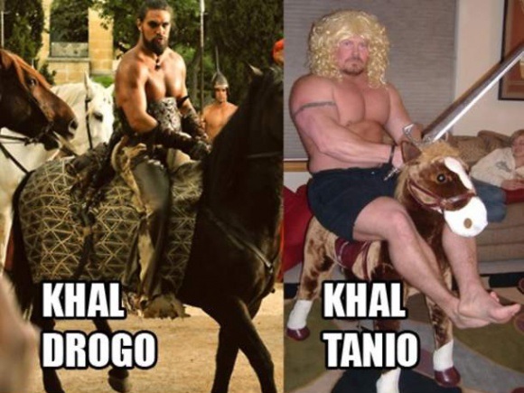 Khal Drogo vs Khal tanio Obrazki   