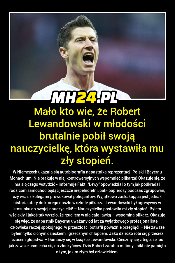 Mało kto wie, że Robert Lewandowski... Obrazki   