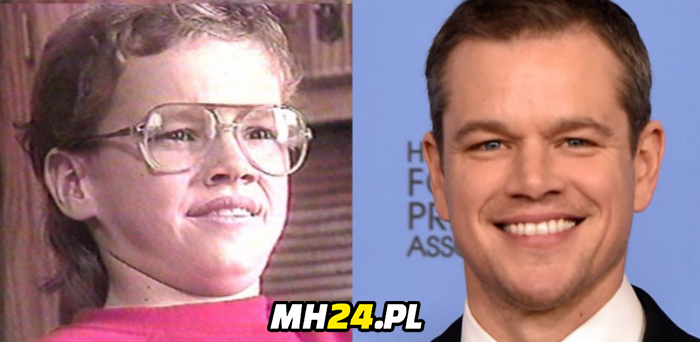 Tak wyglądał Matt Damon mając 12 lat Obrazki   