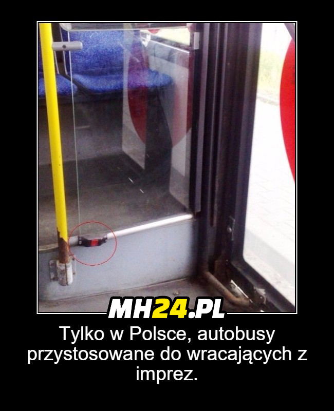 Tylko w Polsce autobusy przystosowane są do wracających z imprez Obrazki   
