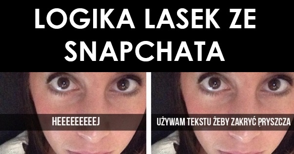 Logika lasek ze Snapchata Obrazki   