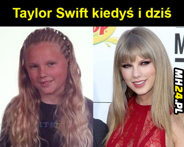 Nie uwierzysz, ale tak wyglądała Taylor Swift, kiedy była młoda Obrazki   