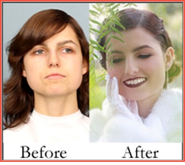 Tak wyglądają panny młode przed i po zrobieniu makijażu ślubnego Obrazki   