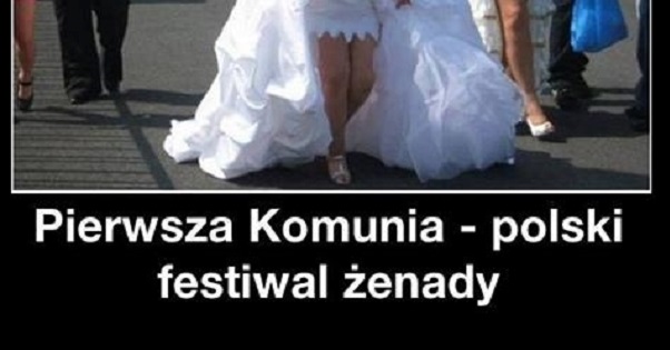 Pierwsza komunia – polski festiwal żenady