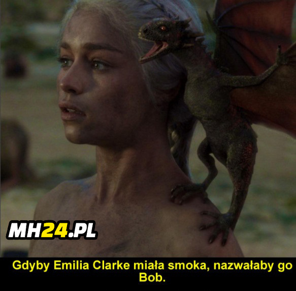 Gdyby Emilia Clarke miała smoka... Obrazki   