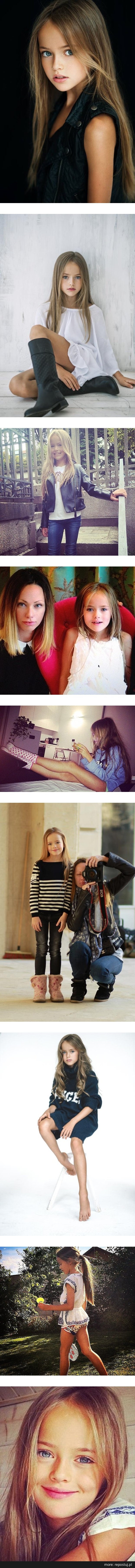 Kristina Pimenova - 9-letnia modelka Obrazki   