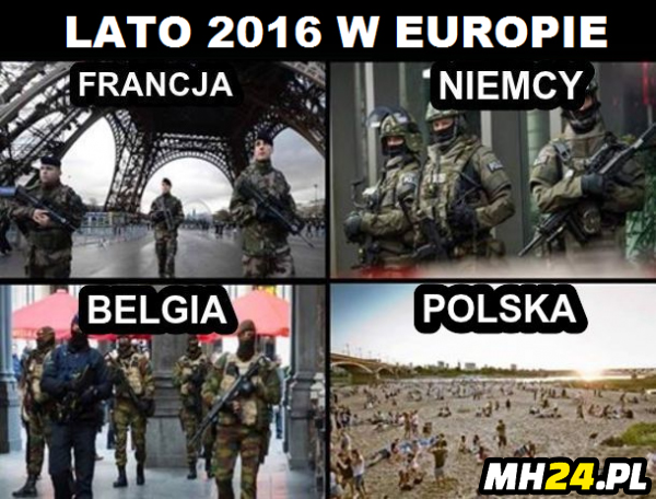 Lato 2016 w różnych krajach Europy - Polska najlepsza! Obrazki   