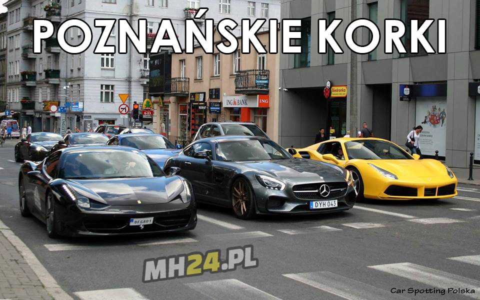 Poznańskie korki Motoryzacja   