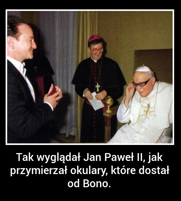 Tak wyglądał Jan Paweł II, kiedy... Obrazki   