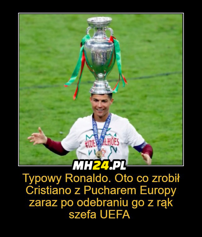 Typowy Ronaldo xD Sport   
