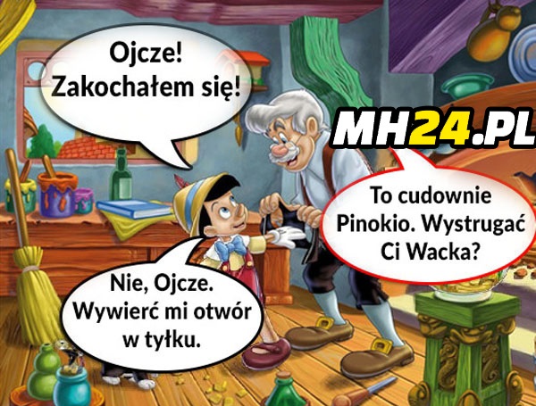 Zakochany Pinokio Obrazki   