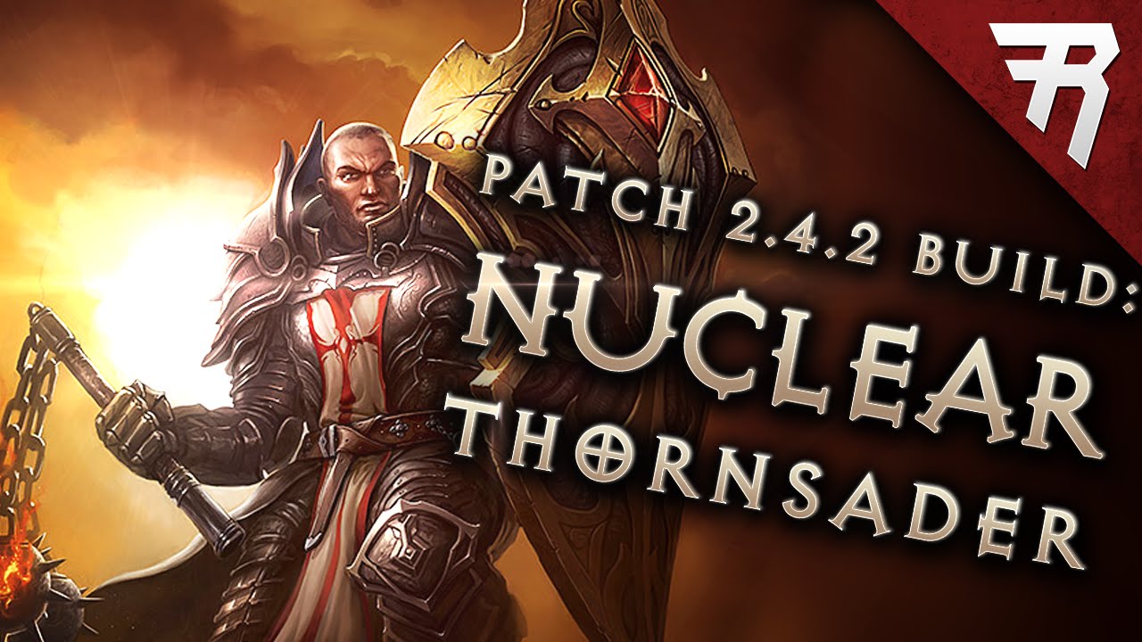 Diablo 3 2.4.2 Crusader Build: Thorns Bombardment GR 98+ (LoN, Season 7) Video   