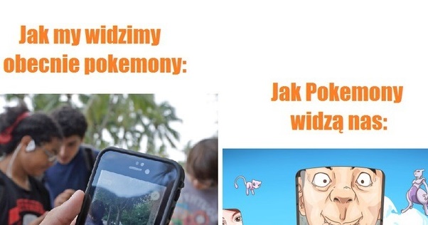 Jak my widzimy Pokemony vs jak one widzą nas Obrazki   