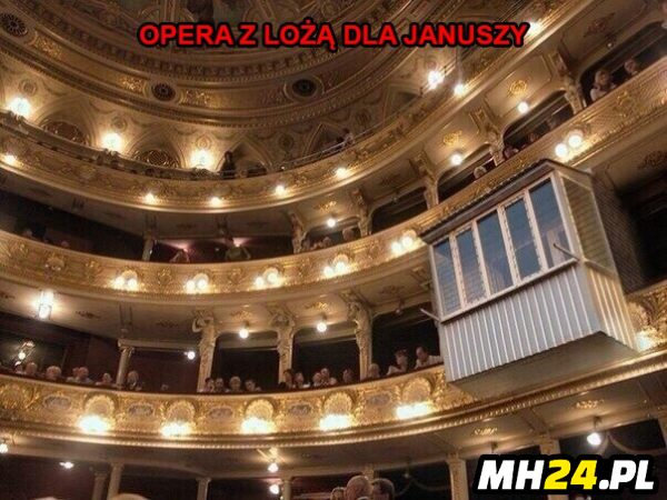 Opera z lożą dla Januszy Obrazki   